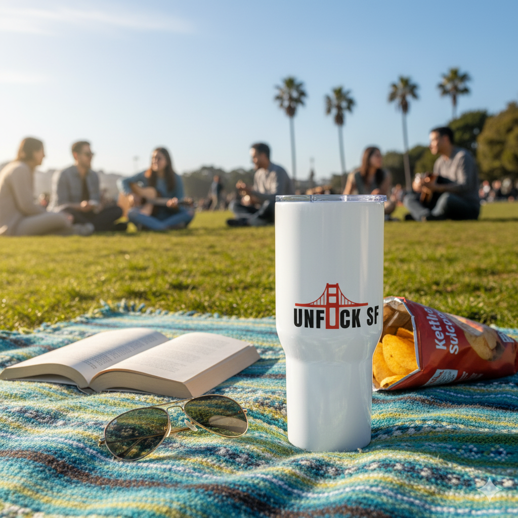 The "Sophisticated Rebellion" Travel Mug