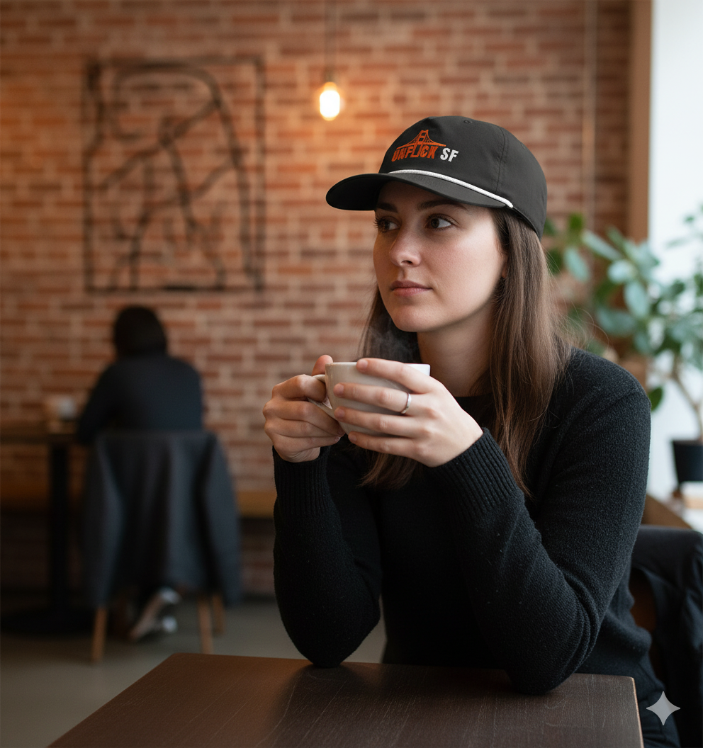 The "Original Rebel" Embroidered Golf rope cap