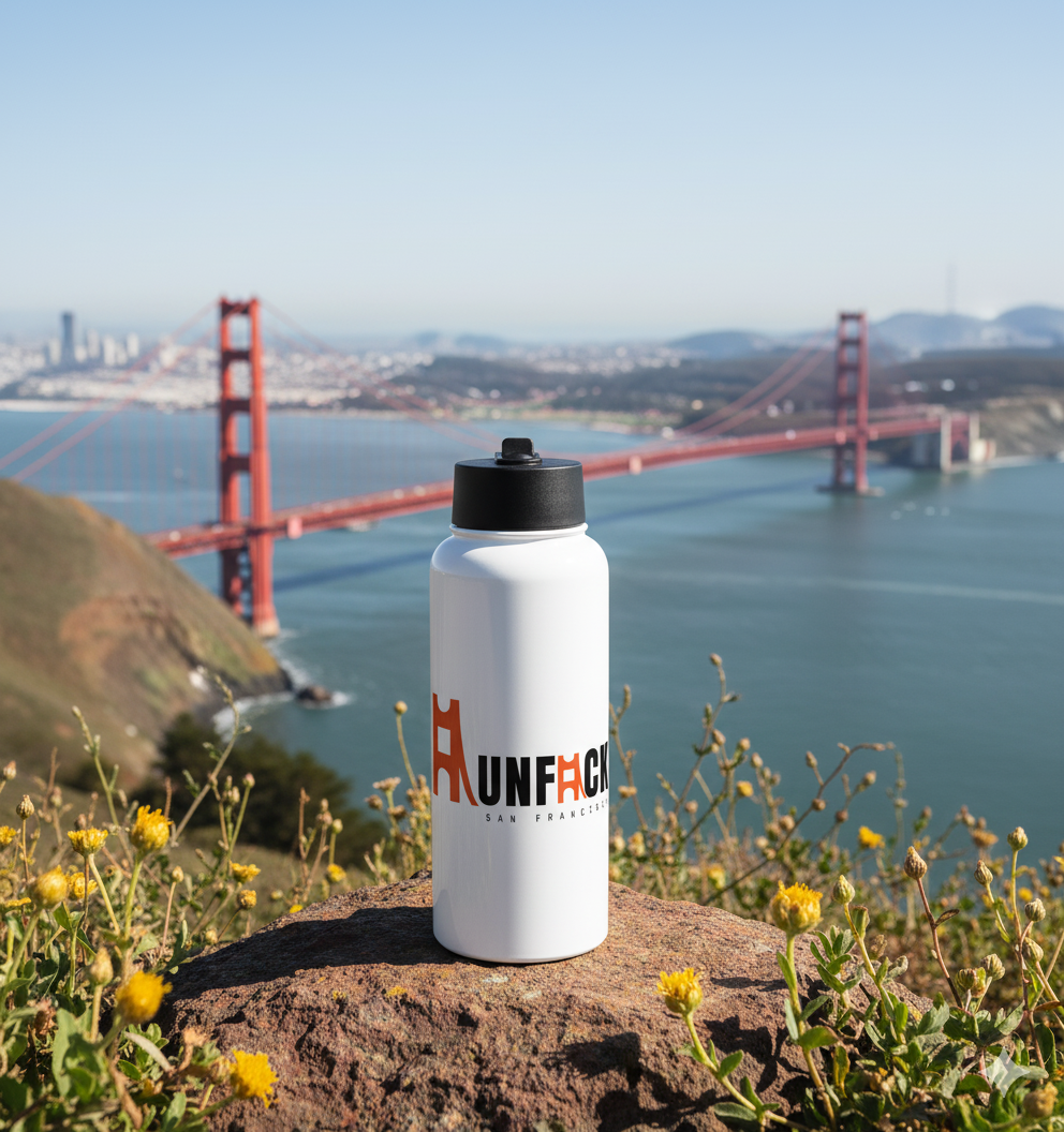 The "Sophisticated Rebellion" water bottle